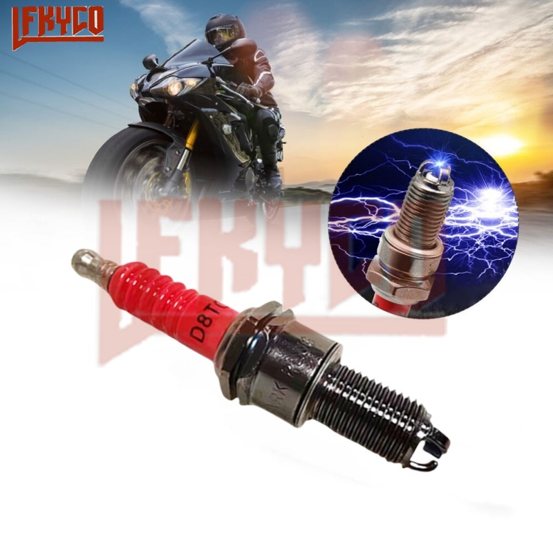 1/2/3/4PCS 3 Electrodes D8TC S - đánh giá và giá Motorcycle Spark Plug