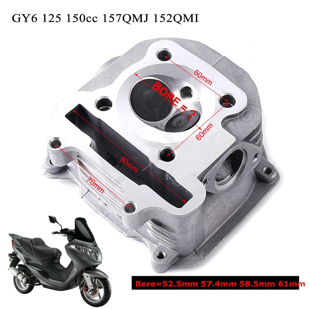 GY6 Cylinder Head Motorcycle P - đánh giá và giá Motorcycle Cylinder