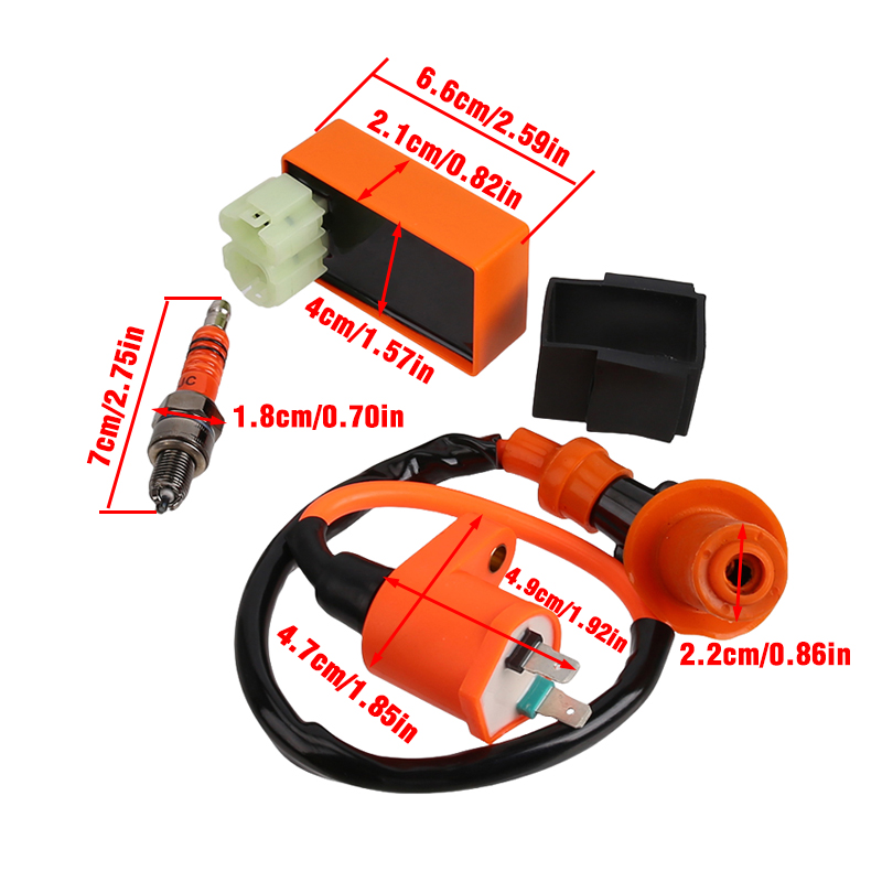 High performance ignition coil - đánh giá và giá Motorcycle Spark Plug